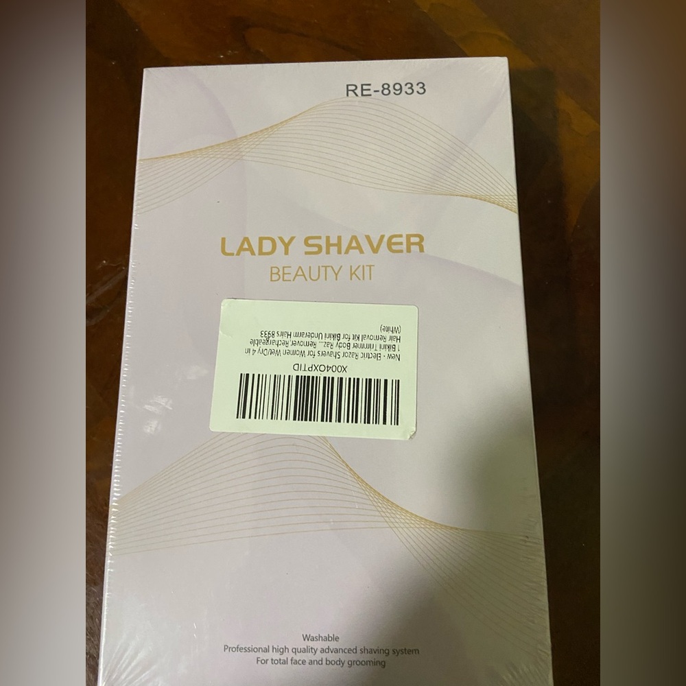 LADY SHAVER BEAUTY KIT-Electric razor shavers   for women wet/dry 4 inch